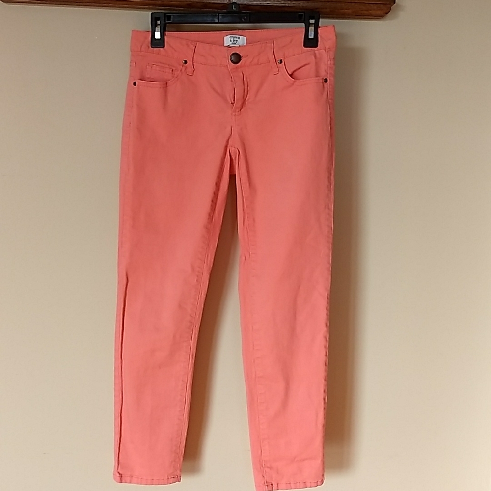 Crown & Ivy coral pants 2P